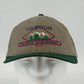 Vintage Oregon Pacific Northwest khaki green snapback hat