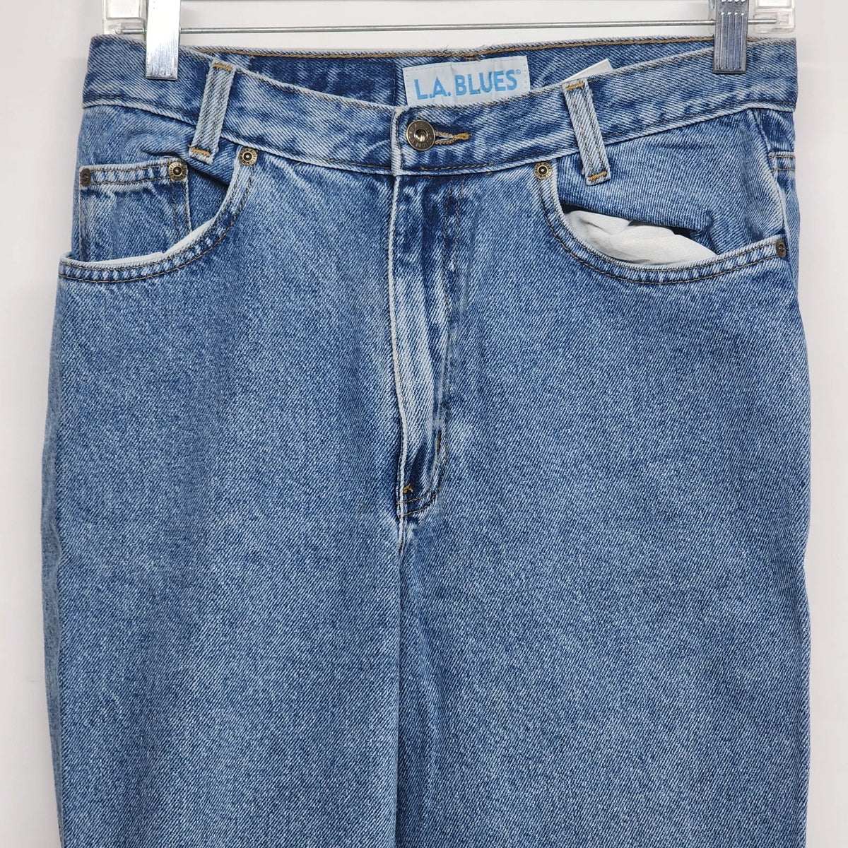 LA Blues women's size 10 blue slim fit jeans