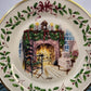 Lenox 1999 Winter's Warmth Christmas collector plate