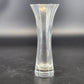 Lenox Optika full lead crystal bud vase with swirl design