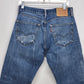 Levi's 505 regular fit men's medium wash straight leg jeans size 32x30