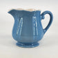 Linda Ironstone 4008 blue floral 10 oz creamer made in Japan