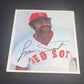 luis tiant signed 8x10 photo red sox