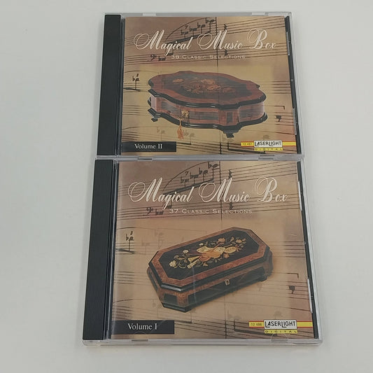 Magical Music Box Volumes 1 and 2 LaserLight classical music CD set