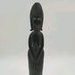 Hand-carved ebony wood Makonde woman sculpture figurine