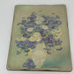 Marion Rice floral bouquet wood mounted wall plaque with vase design