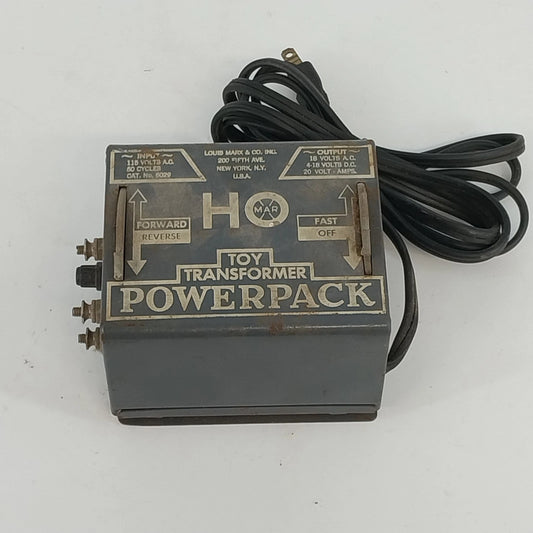 Vintage Marx HO scale transformer power pack