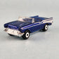 1997 Matchbox blue 1957 Chevrolet Bel Air convertible diecast car