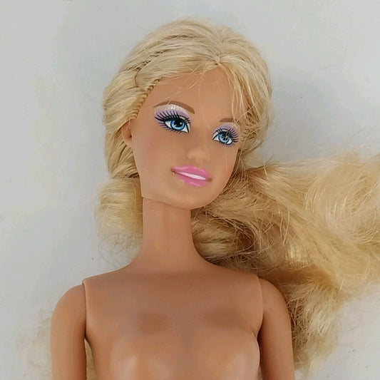 Mattel Barbie blonde doll bendable knees
