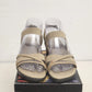 Montego Bay Club Marian taupe wedge sandals with stretch upper