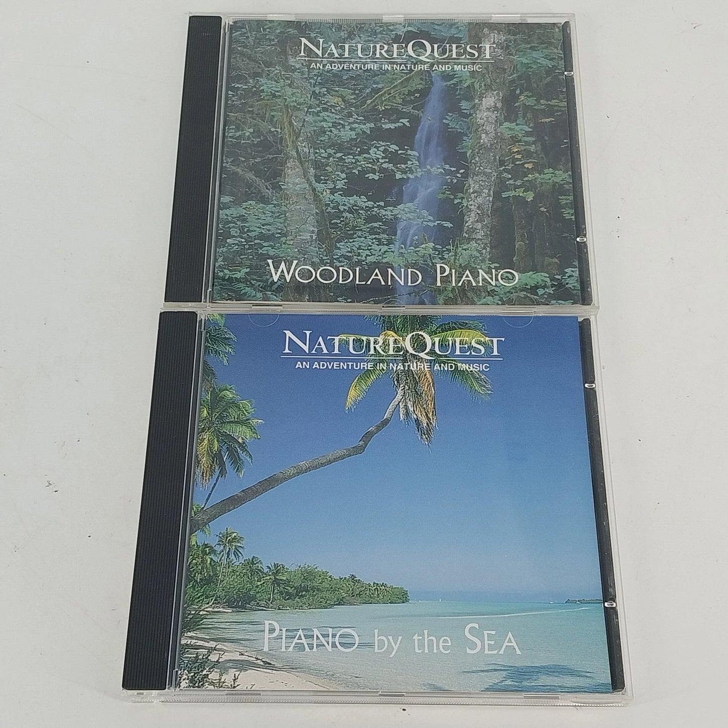 NatureQuest Woodland Piano and Piano By The Sea 2 CD set