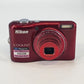 Nikon COOLPIX L28 red camera parts repair
