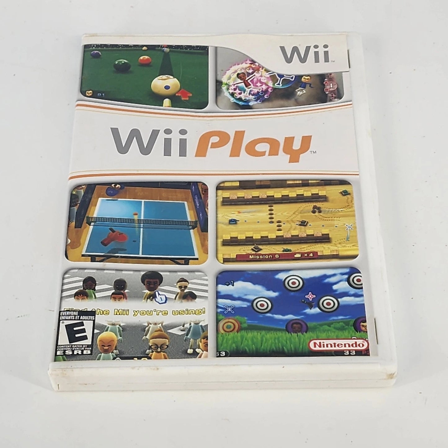 Wii Play Nintendo Wii game complete case manual
