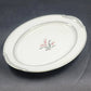 Noritake Crest 5421 oval serving platter with Lily of the Valley floral design and platinum trim