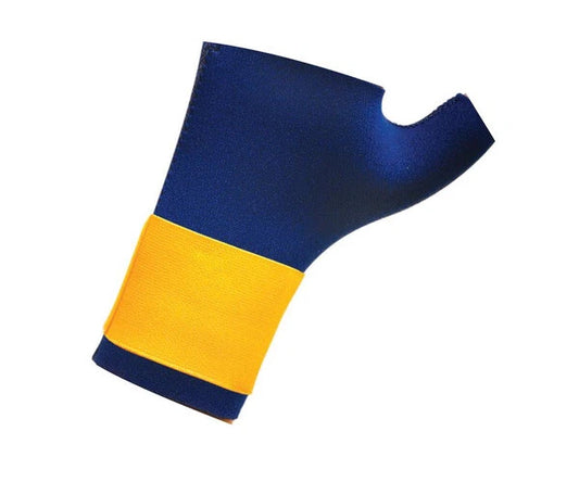 OccuNomix #400 navy thumb wrist wrap brace medium size