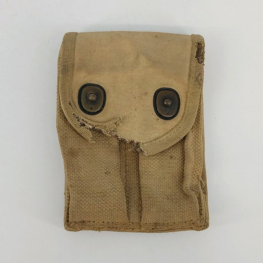 Original US Army M1911 .45 magazine pouch by L.C.C. & Co. dated 1918