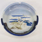 Vintage Otagiri ceramic ashtray with lighthouse seagulls and ocean scene