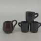 Vintage Pacific Japan miniature earthenware coffee cups set
