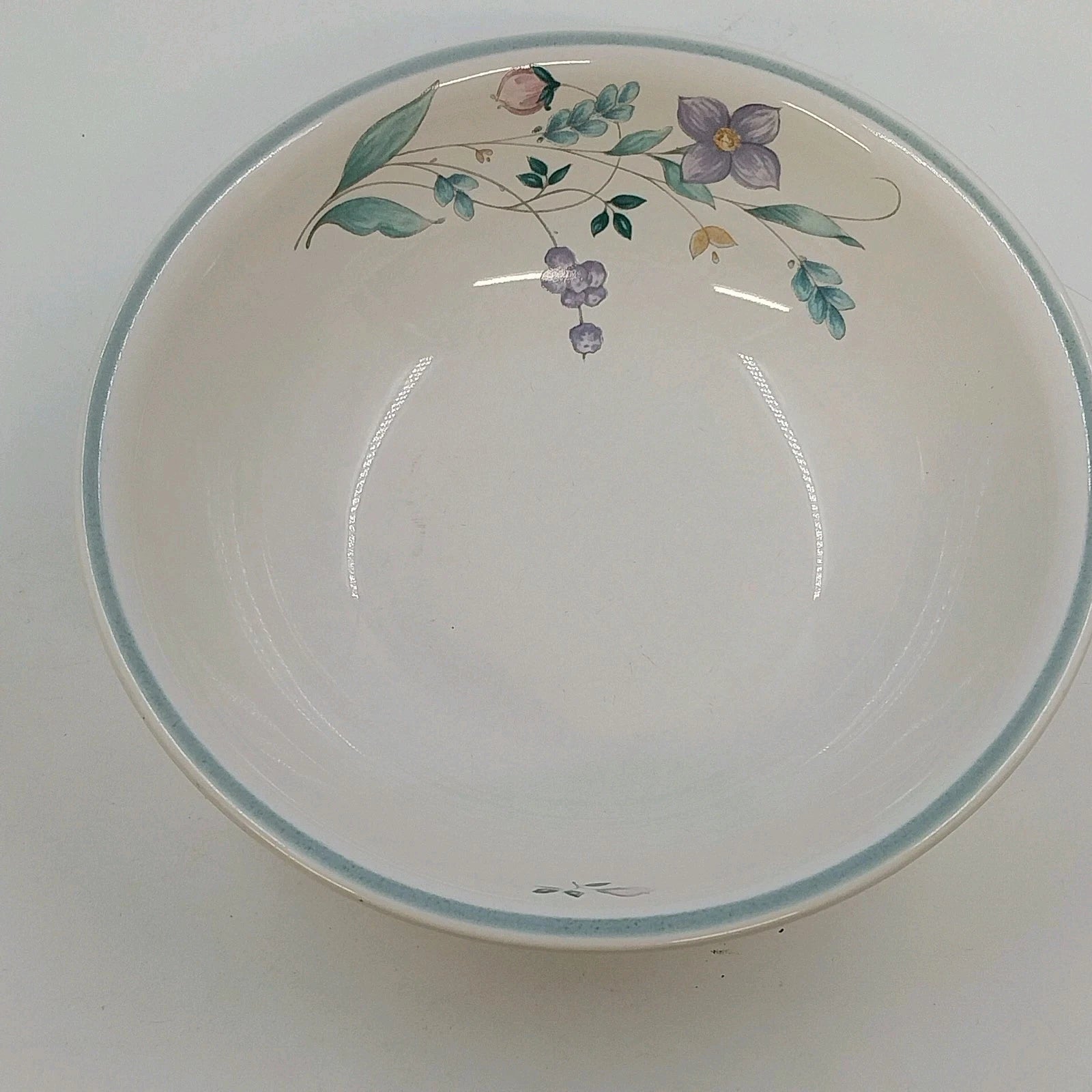 Pfaltzgraff April 6 inch stoneware vegetable serving bowl floral