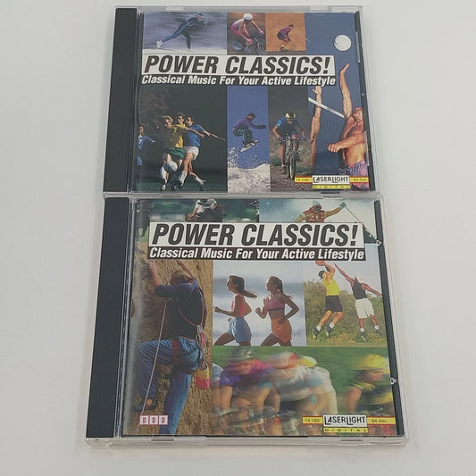 Power Classics classical music two CD lot by LaserLight Digital