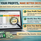Reseller inventory spreadsheet with profit calculator dashboard