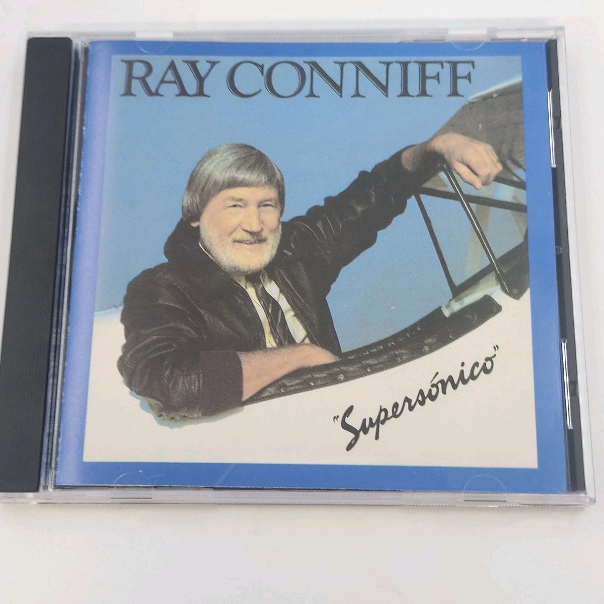 Ray Conniff Supersónico CBS CD with blue artwork and jewel case