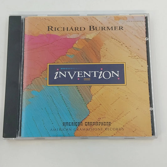 Richard Burmer Invention 1992 new age electronic music CD album