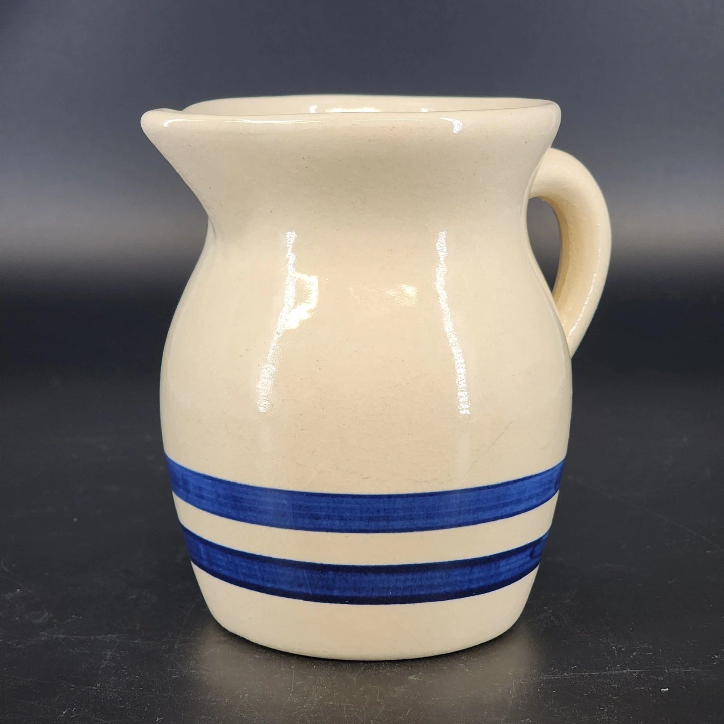 robinson ransbottom 303c stoneware pitcher 1 pint