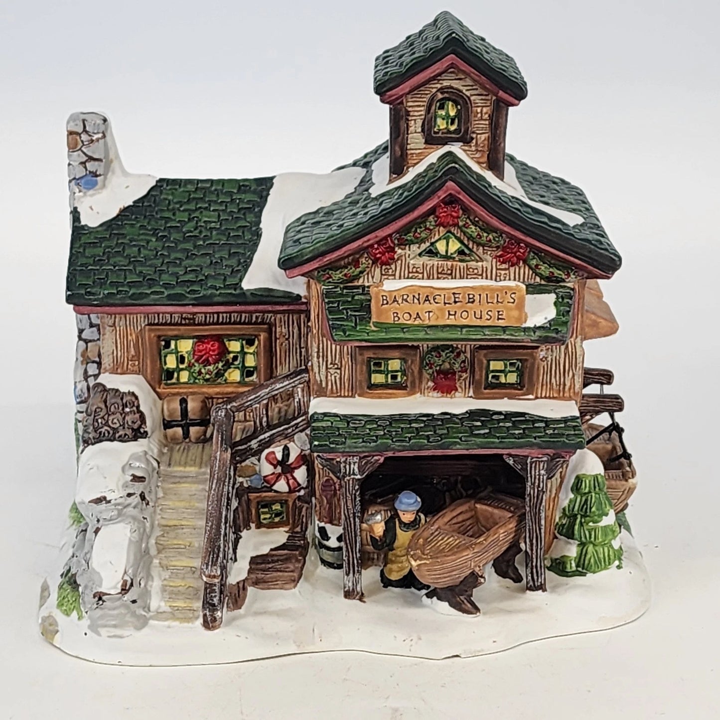 Barnacle Bills Boat House Christmas village building