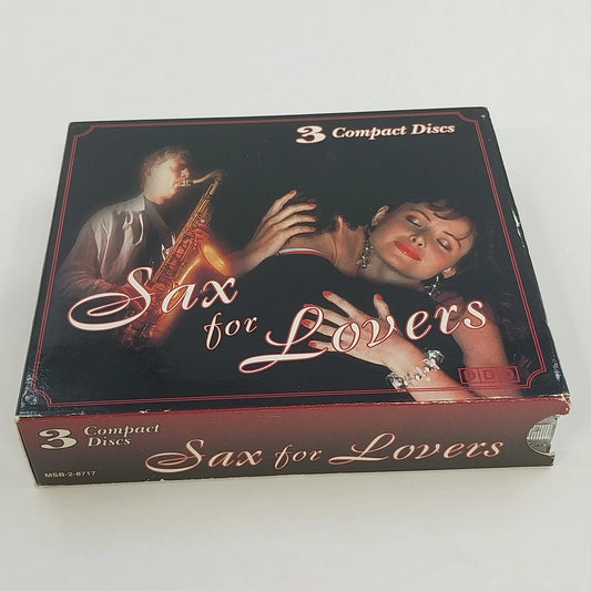 Sax for Lovers three CD box set featuring easy listening saxophone recordings