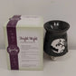 Scentsy Fright Night black ceramic Halloween plug-in wax warmer