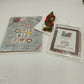 Two counted cross stitch kits with Christmas ornaments and right track design