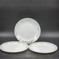 Corelle Emily Green Swirl Dinner Plates Set 3 10.25" Vitrelle Glass USA