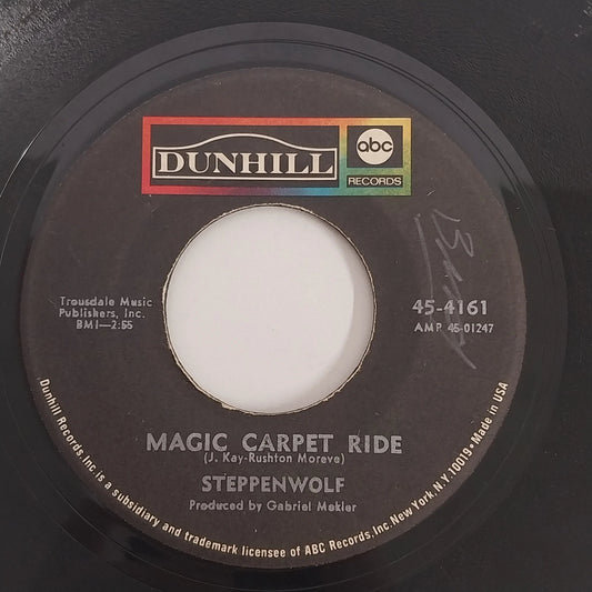 Steppenwolf Magic Carpet Ride 45 RPM vinyl record