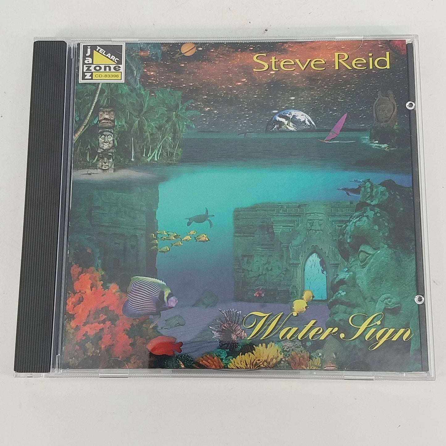 Steve Reid Water Sign 1996 Telarc Jazz Zone smooth jazz CD