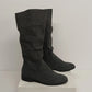 Gray Style and Co Kelimaep mid calf boots with block heel