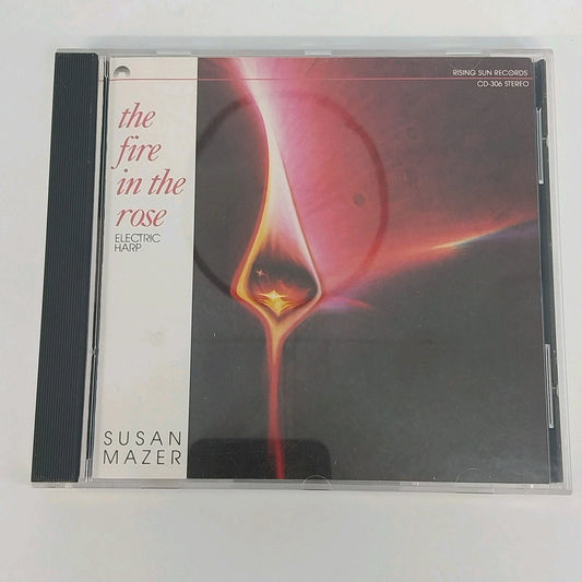 Susan Mazer The Fire In The Rose CD album with original artwork