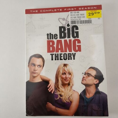 Sealed DVD of The Big Bang Theory Complete First Season 2007
