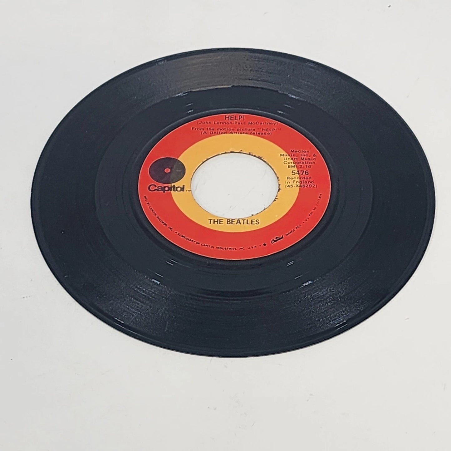 The Beatles Help 45RPM Capitol vinyl