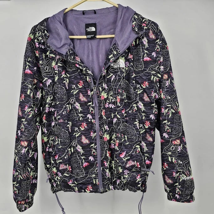 The North Face Hydrenaline floral print jacket in small petite Y2K style