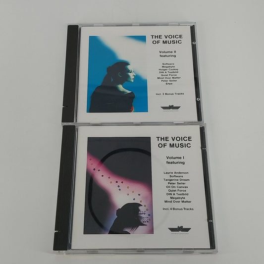 The Voice Of Music Volume 1 and 2 electronic CD set