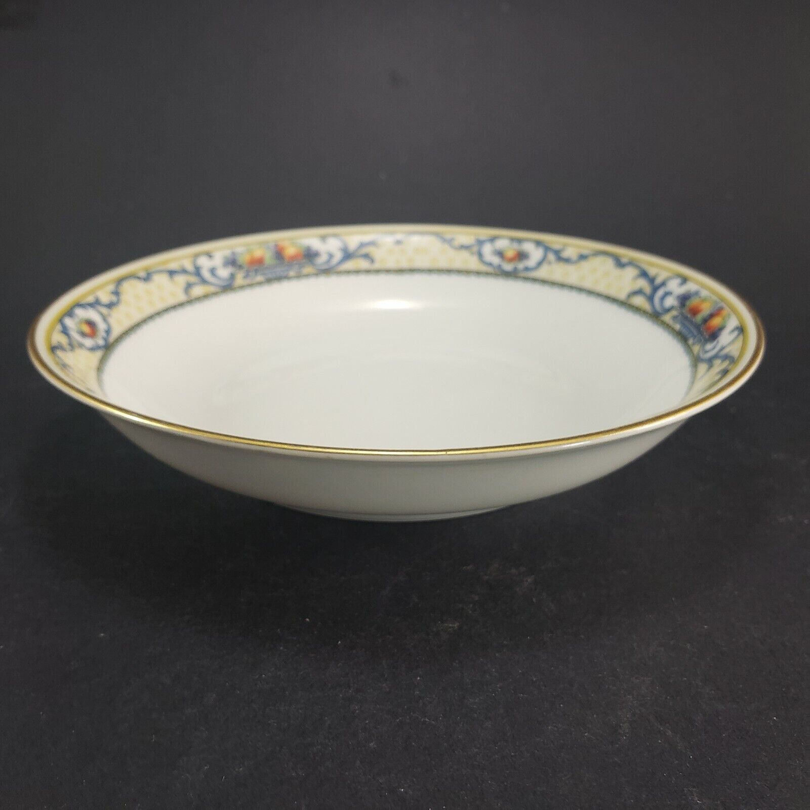Thomas Bavaria Delmonte fruit soup bowl gold