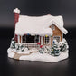 Thomas Kinkade Childhood Home Christmas cottage