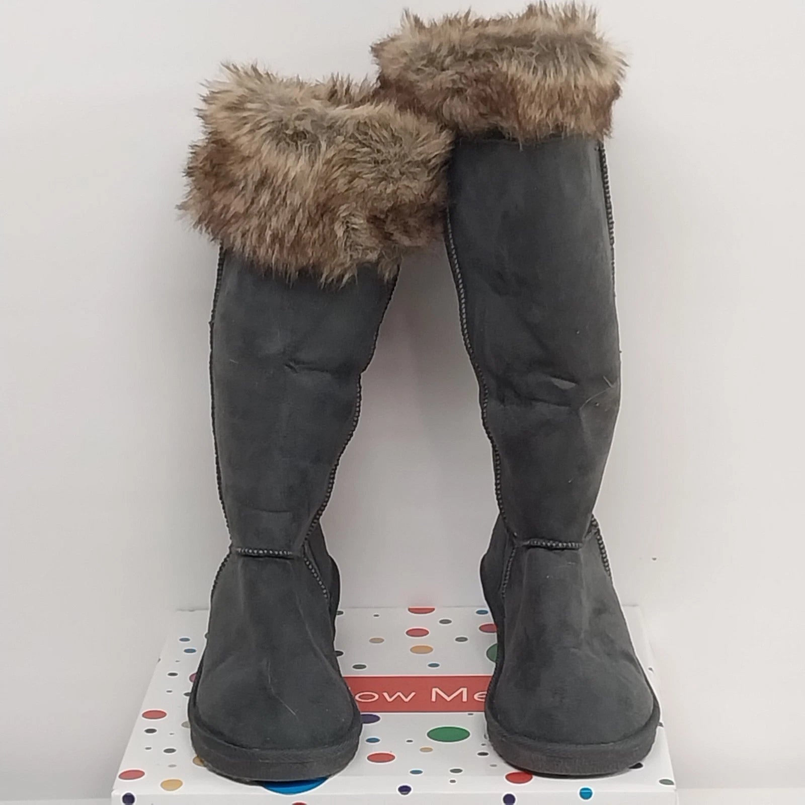 UGG Karyn black suede winter boots