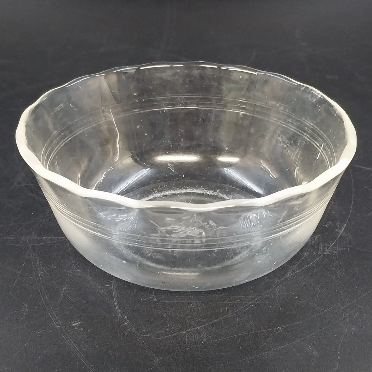 Vintage Pyrex 464 clear glass custard cup 10 oz