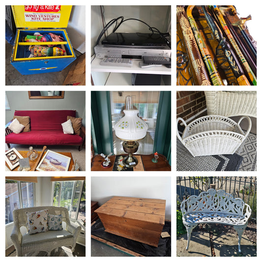The West Carrollton Estate Sale - Wicker, Wood, Wonders