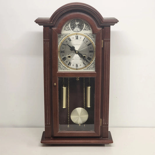 Vintage Waltham Tempus Fugit pendulum wall clock
