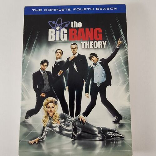 Big Bang Theory Season 4 DVD Warner Bros 2009 Region 1