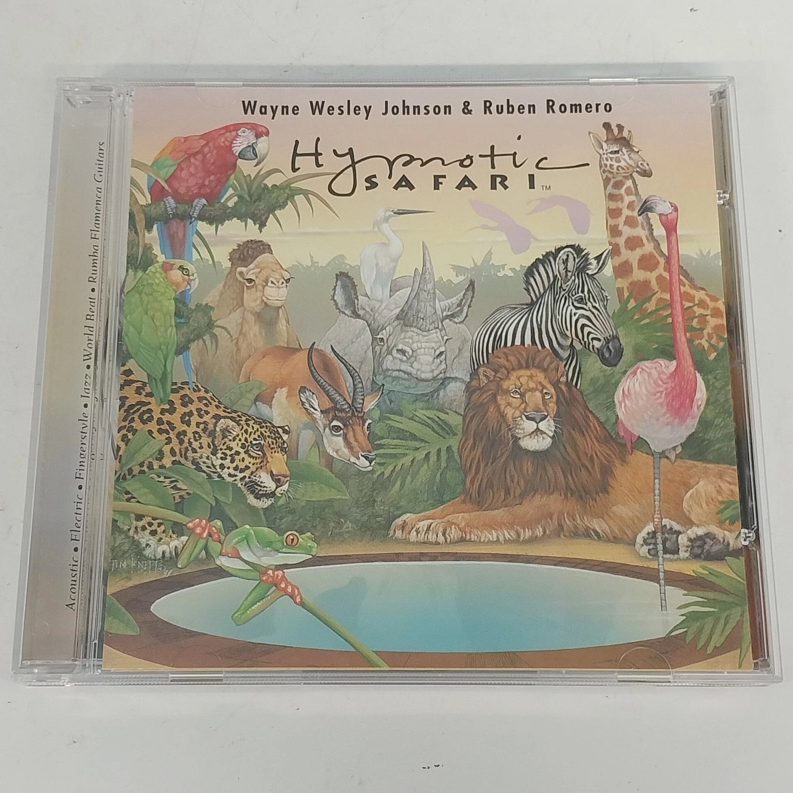 Wayne Wesley Johnson Ruben Romero Hypnotic Safari world music CD album