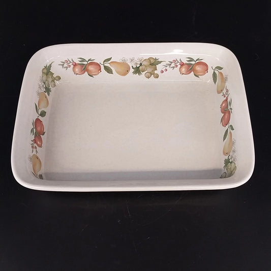 Vintage Wedgwood Quince rectangular stoneware baker